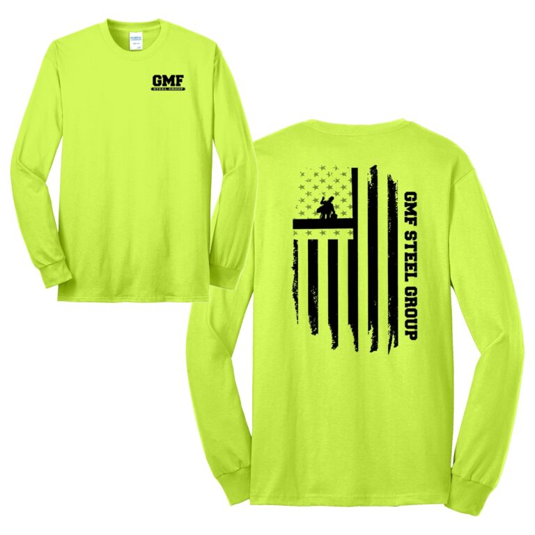 Port & Company "Flag" Long Sleeve Core Blend Tee