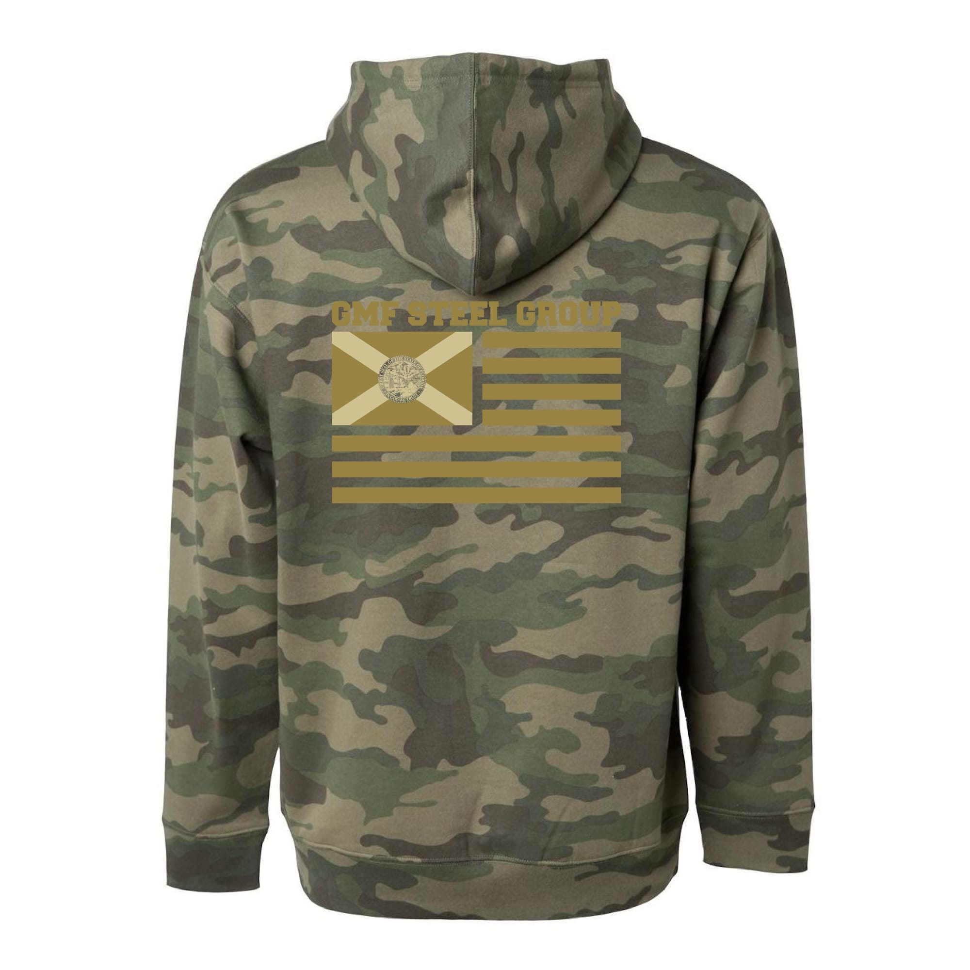 Unisex Midweight Hooded Sweatshirt - Image 2