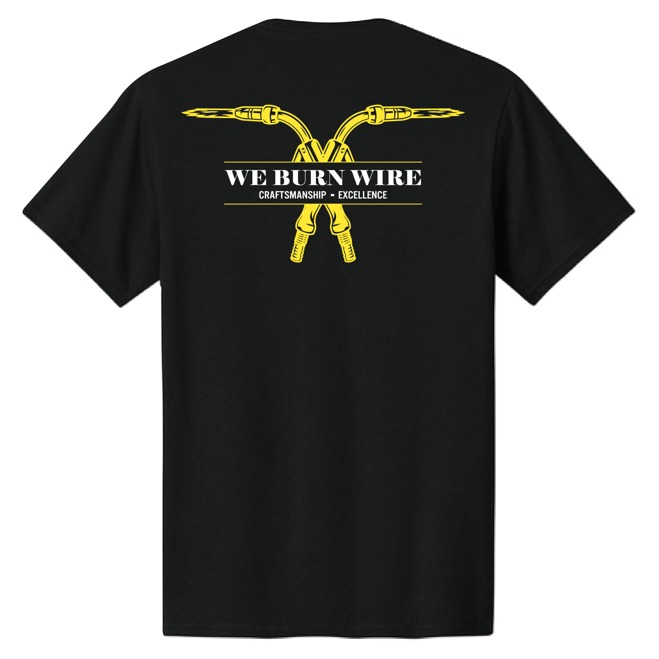 Port and Company "We Burn Wire" Core Cotton Tee