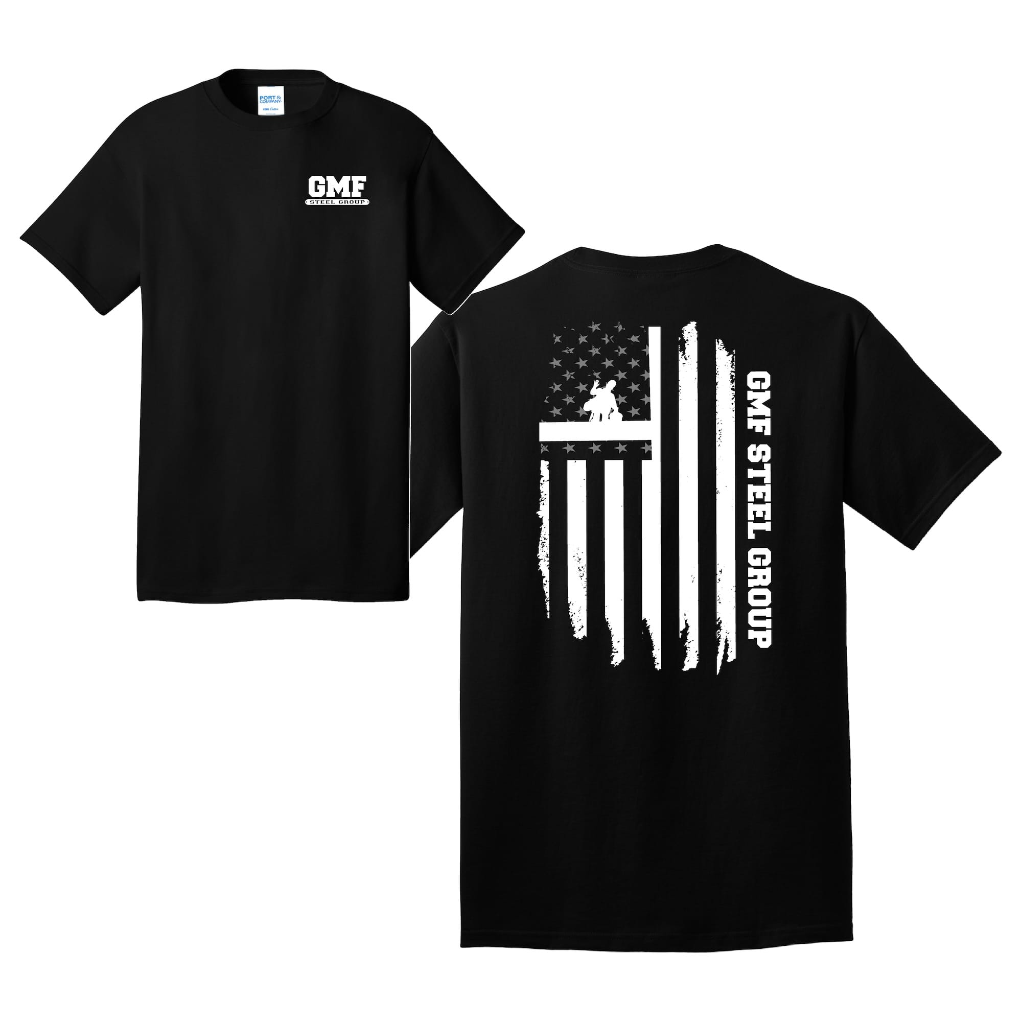 Port & Company "Flag" Core Cotton Tee